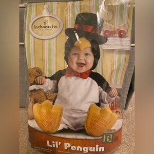 Penguin infant costume 0-6 months. Worn once.